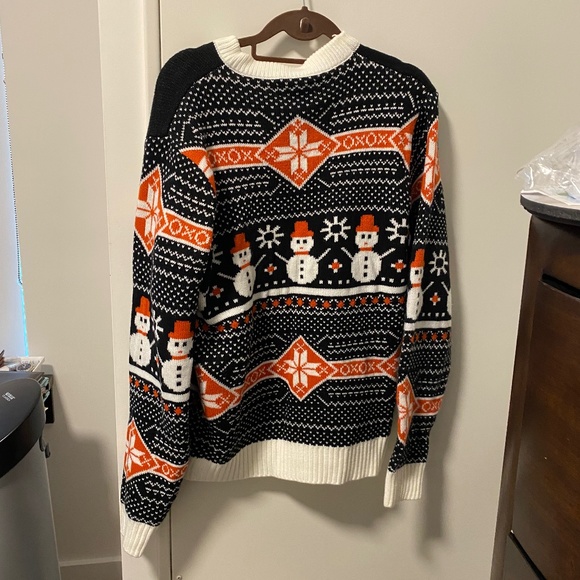 Winter Snowman Ugly Holiday Sweater - Picture 3 of 3